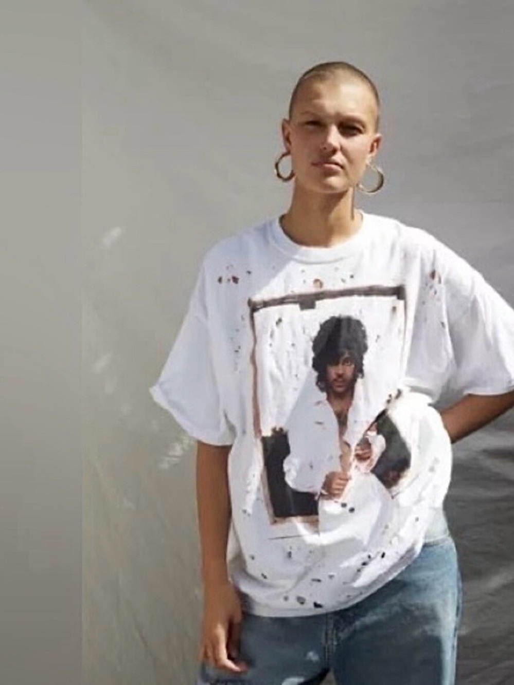 Urban Outfitters Prince distressed t shirt dress - Picture 3 of 7